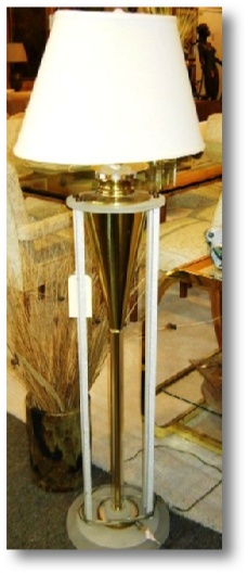 Tall Thin Modern Lamp